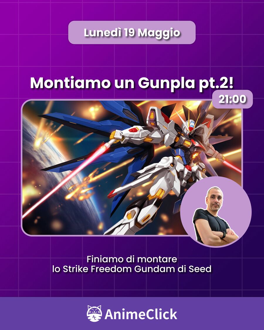 AnimeClick su Twitch: programma dal 19 al 25 maggio AnimeClick su Twitch: programma dal 19 al 25 maggio